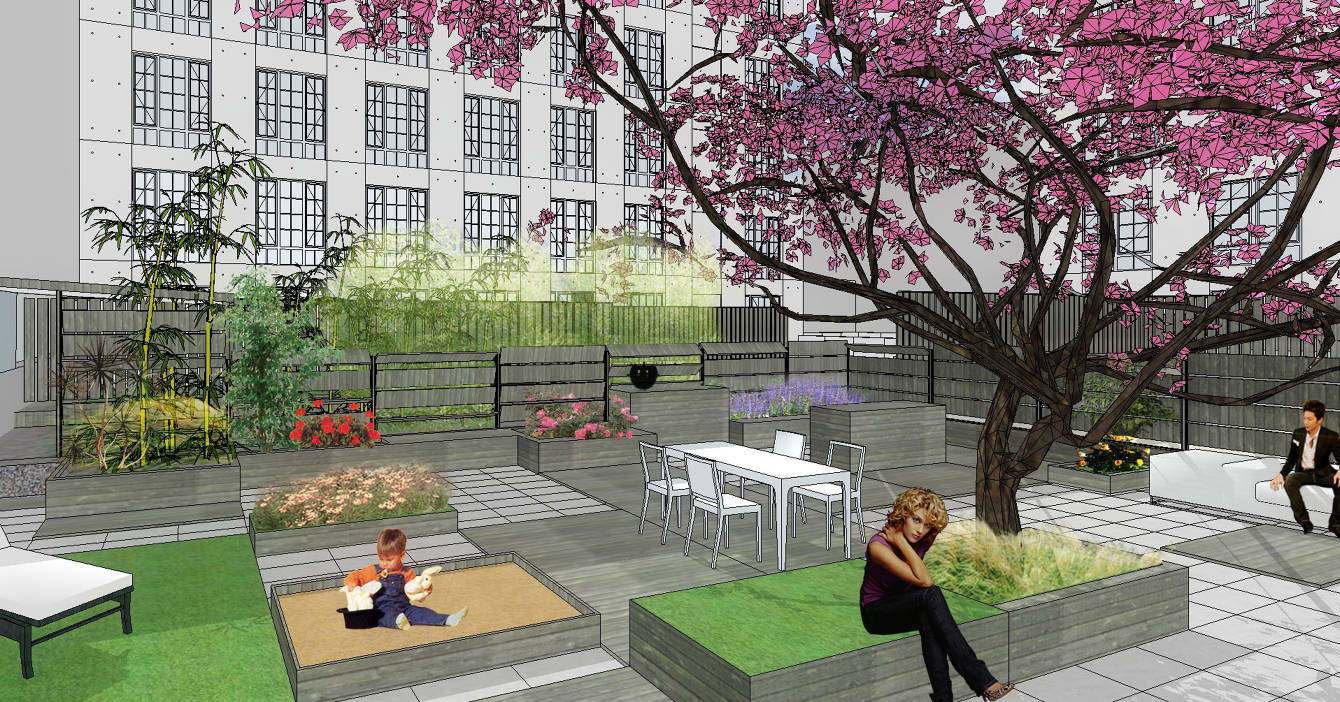 205 Water St. Courtyard Terraces - studio ESNAL