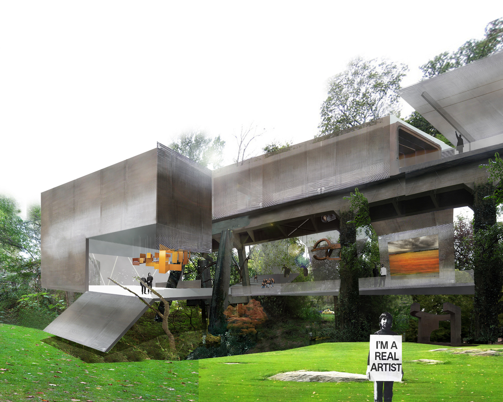 Artist Residency in La Reunion, Texas studio ESNAL