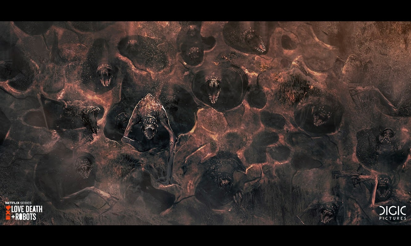 secret war love death robots