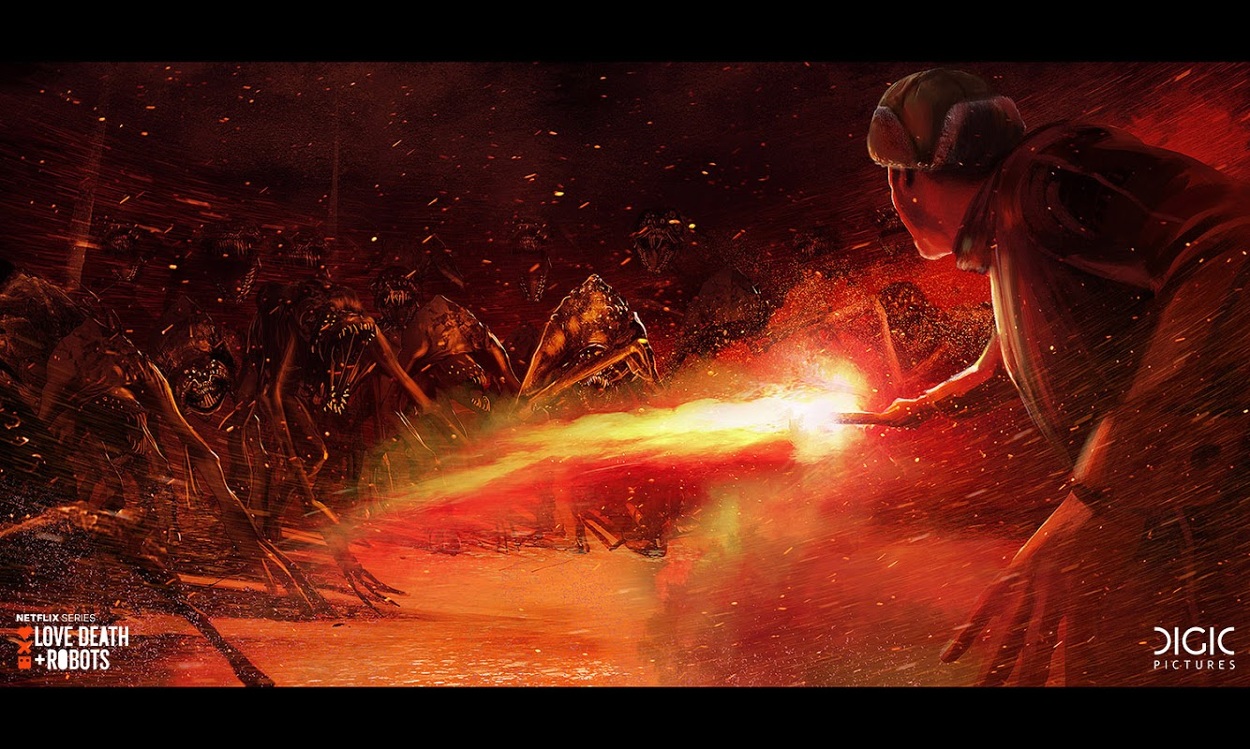 Love, Death & Robots The Secret War gaspargombos