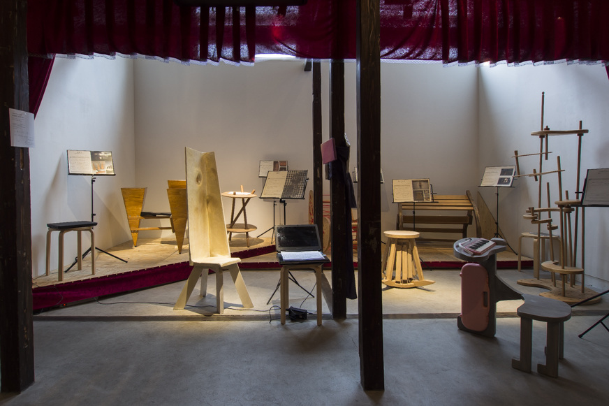 Exhibition 椅子展 座楽器 Music Hair 東京藝術大学美術学部建築科 大学院美術研究科建築専攻 Tokyo University Of The Arts Faculty Of Fine Arts Graduate School Of Fine Arts Department Of Architecture
