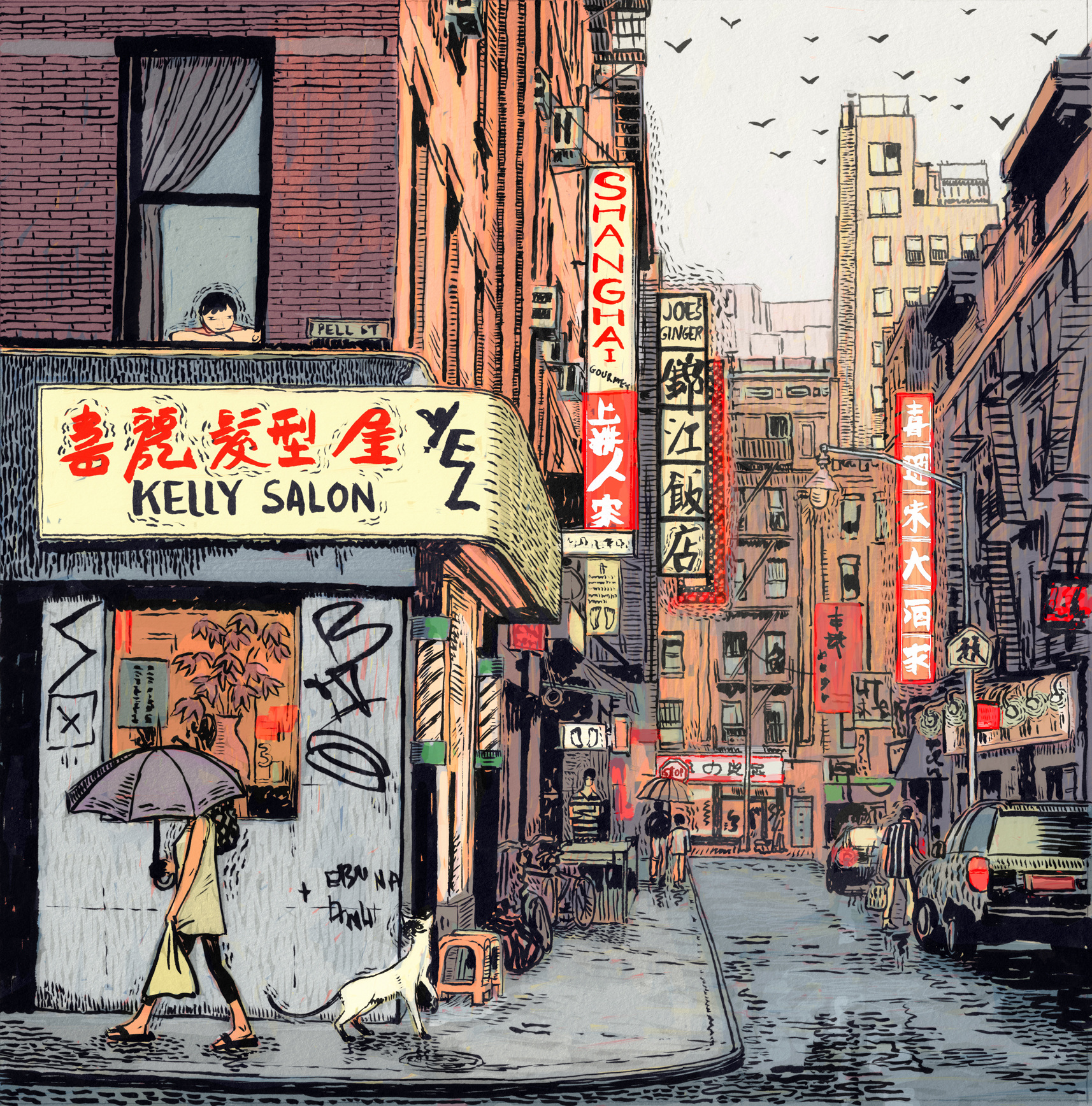 Chinatown NYC www.annahiggie.co.uk