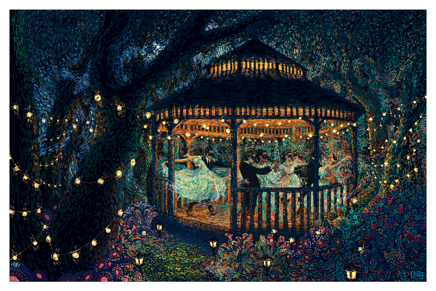 Trip the Light Fantastic James R Eads Illustration & Design