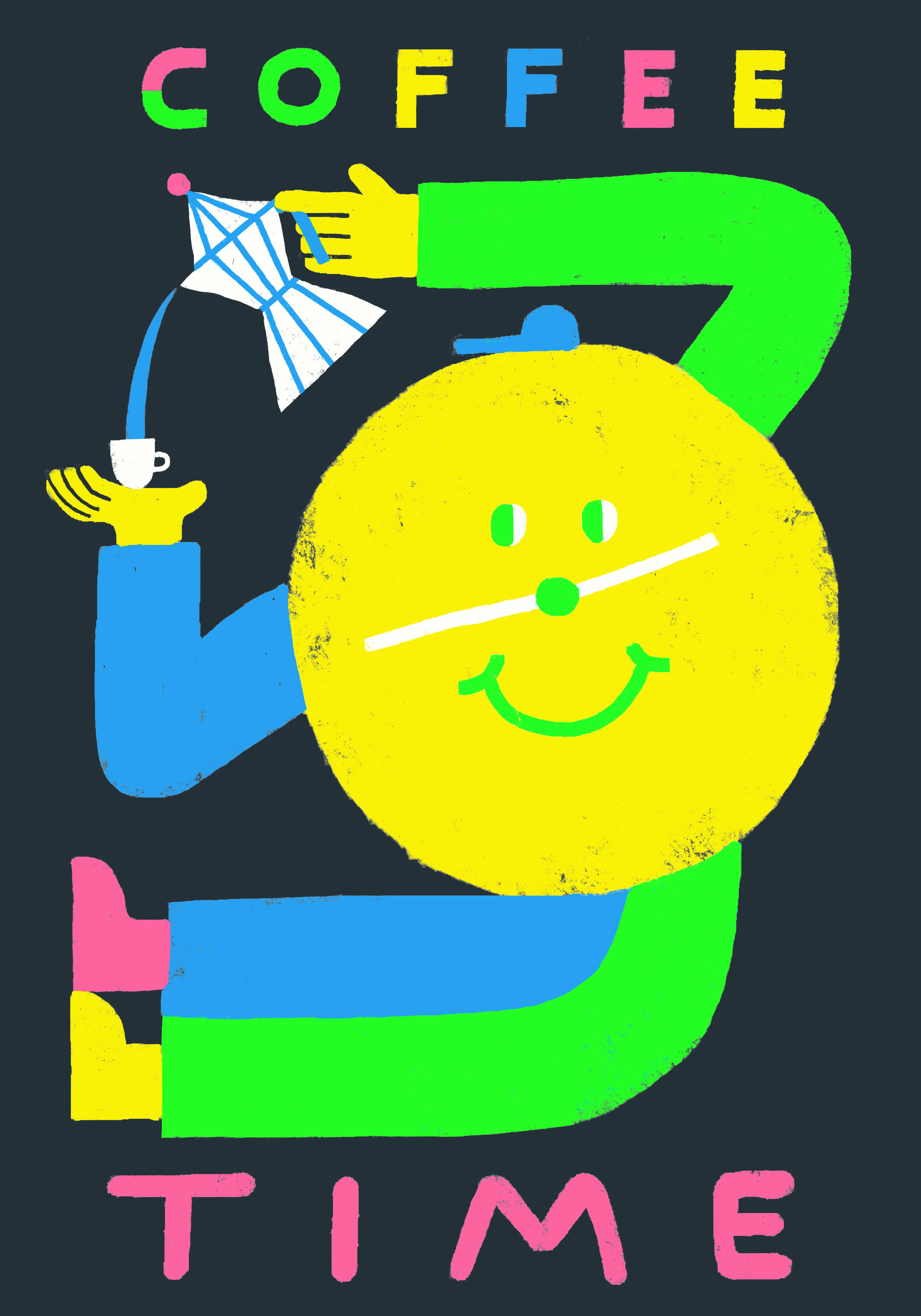 Coffee Time - Max Machen Illustration