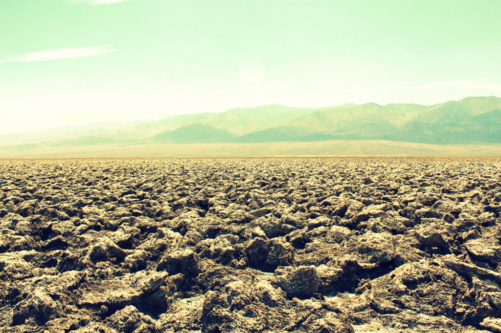 the land in between