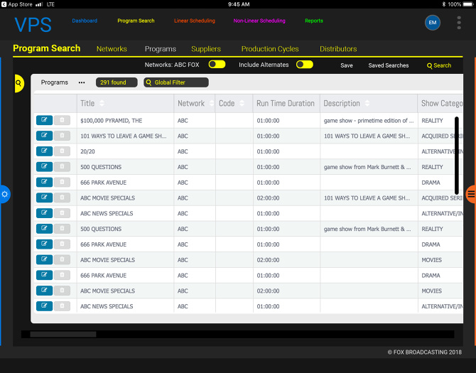 FOX VPS Application - jelkindesign.com