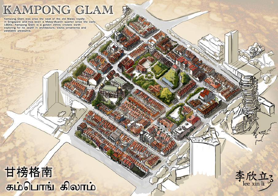 Maps Xin Li - Kampongglam 905 