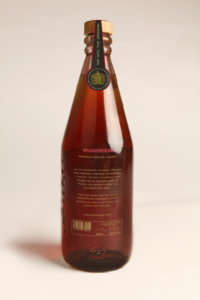 Woodpecker Cider Rebecca Clarke Design