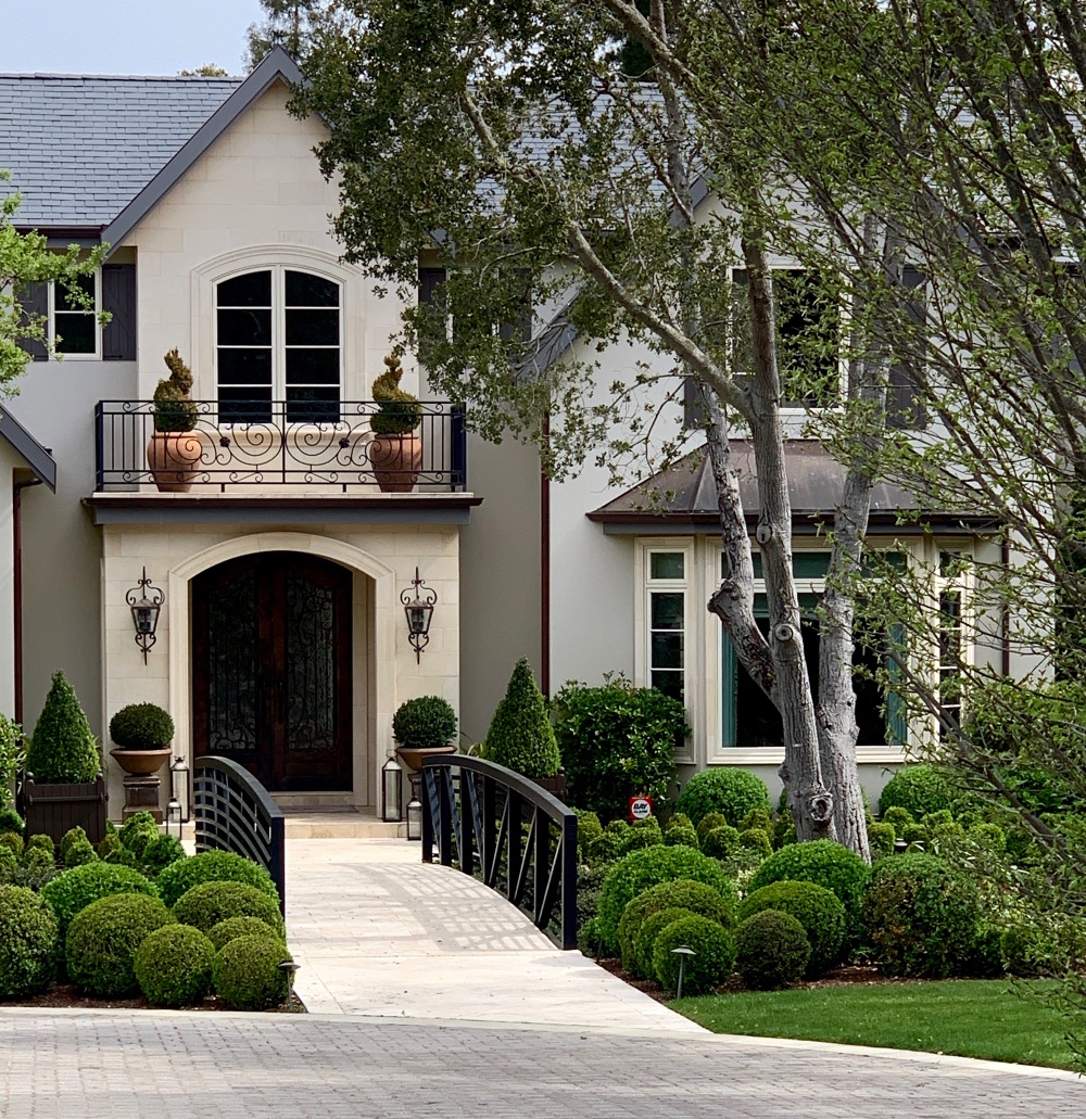 Formal Garden, Atherton, California marilee gaffney design