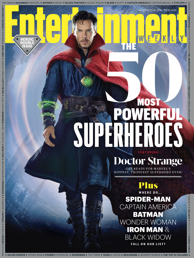 The 50 Most Powerful Superheroes issue Keir Novesky