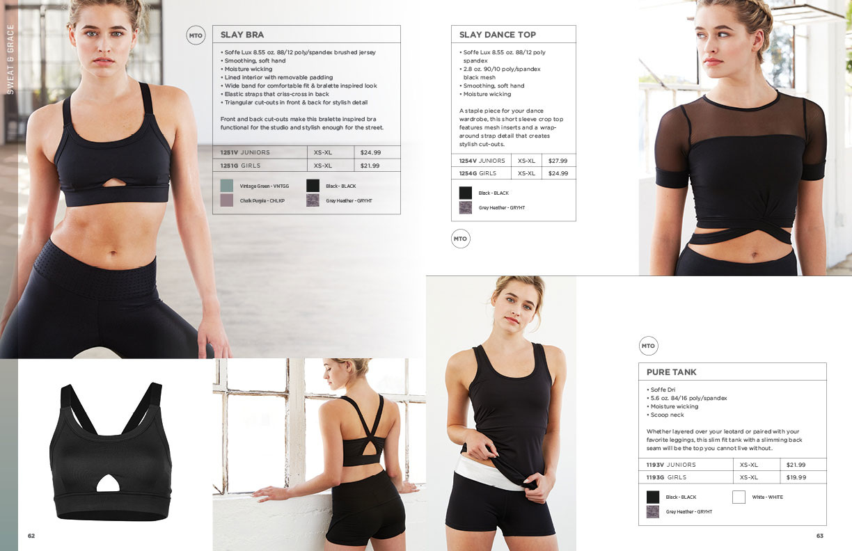 Soffe Spring 18 Product Catalog julianjpdesign