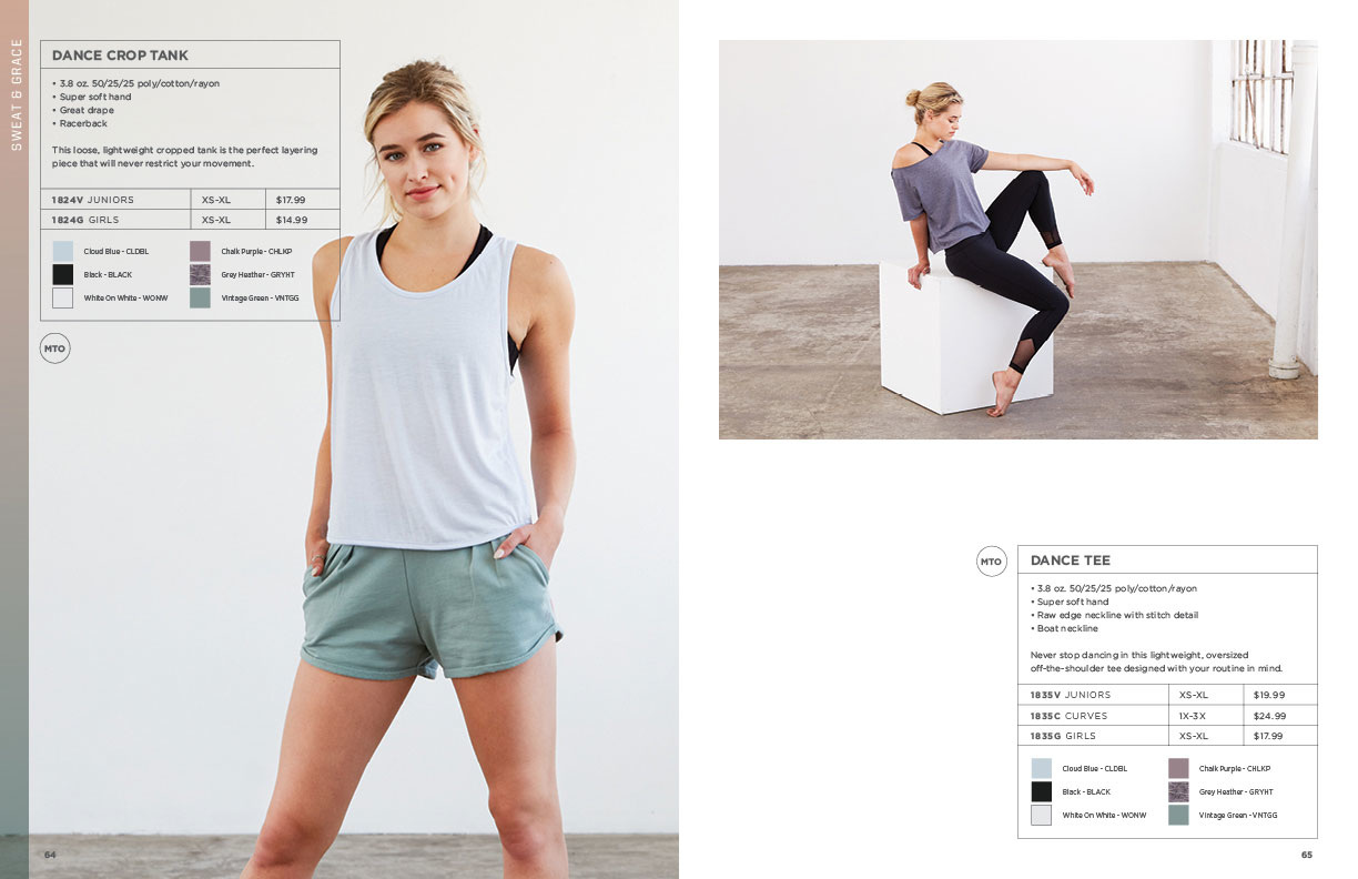 Soffe Spring 18 Product Catalog julianjpdesign