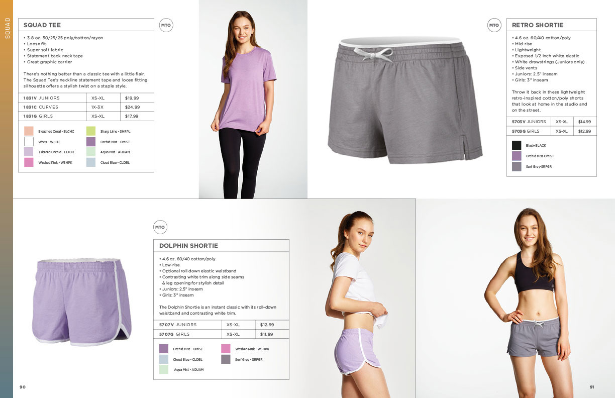 Soffe Spring 18 Product Catalog julianjpdesign