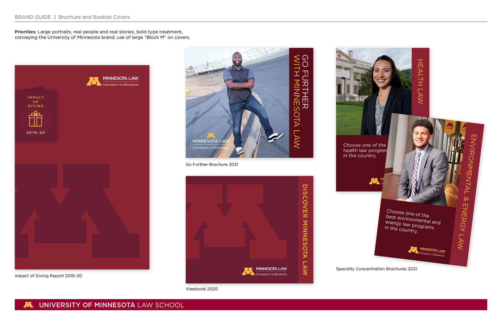 UMN Law School Rebranding julie longo designs