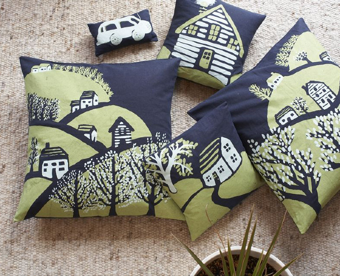 VILLAGE PILLOWS Rachael Cole