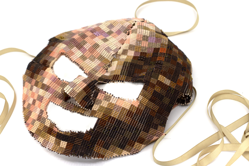 Ready Mask Know we are who can lead/must struggle - Juvana Soliven Art