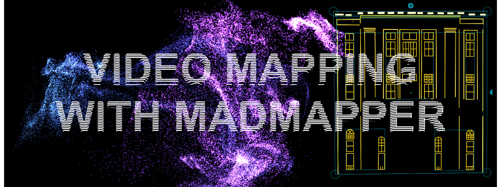 Video mapping with Madmapper / Apr24 - kalmalab