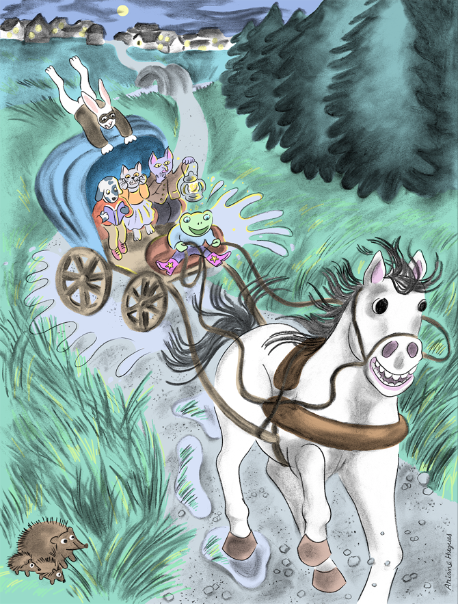 La chevauchée fantastique Ariane Hugues