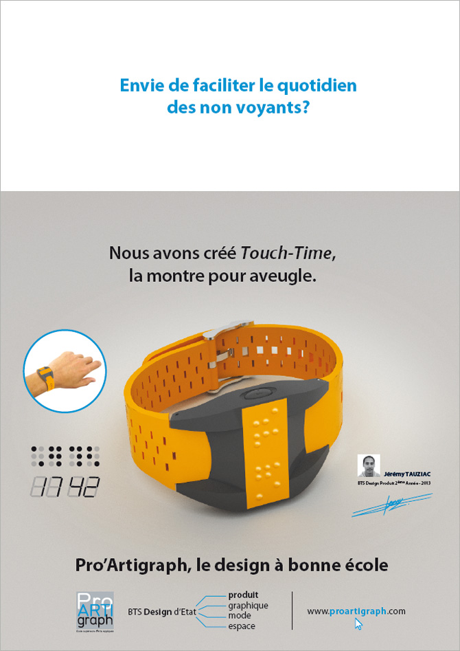 BTS Design de produits - Ecole d'art Pro'artigraph BTS Design à Nice