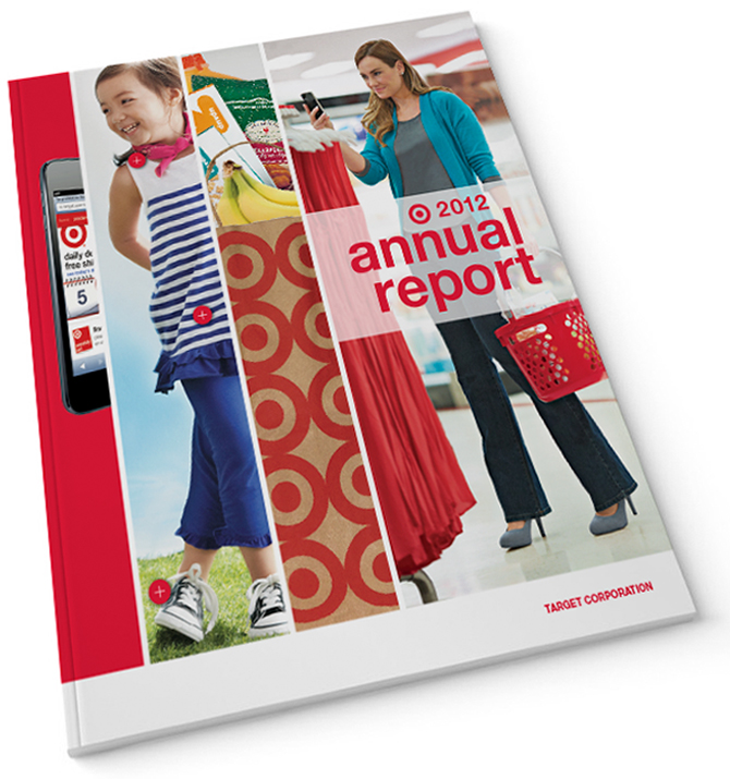Target Annual Report saimasaysdesign