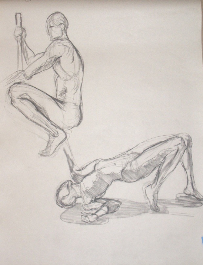 Highschool Figure Drawing - Jordan McCracken-Foster
