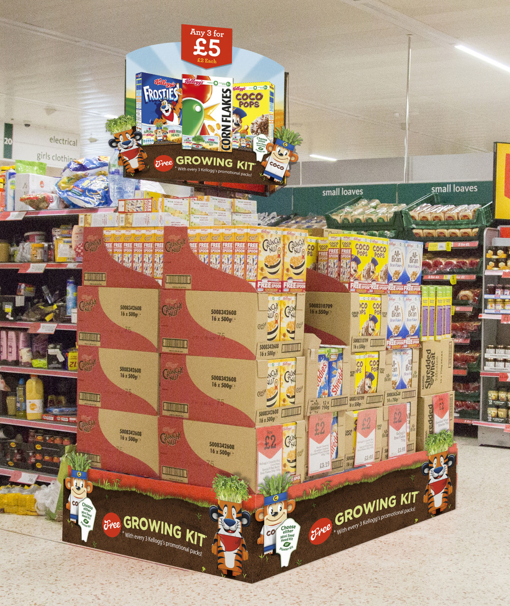 Kelloggs Grow Pack Morrisons Activation www.alyshardy.co.uk