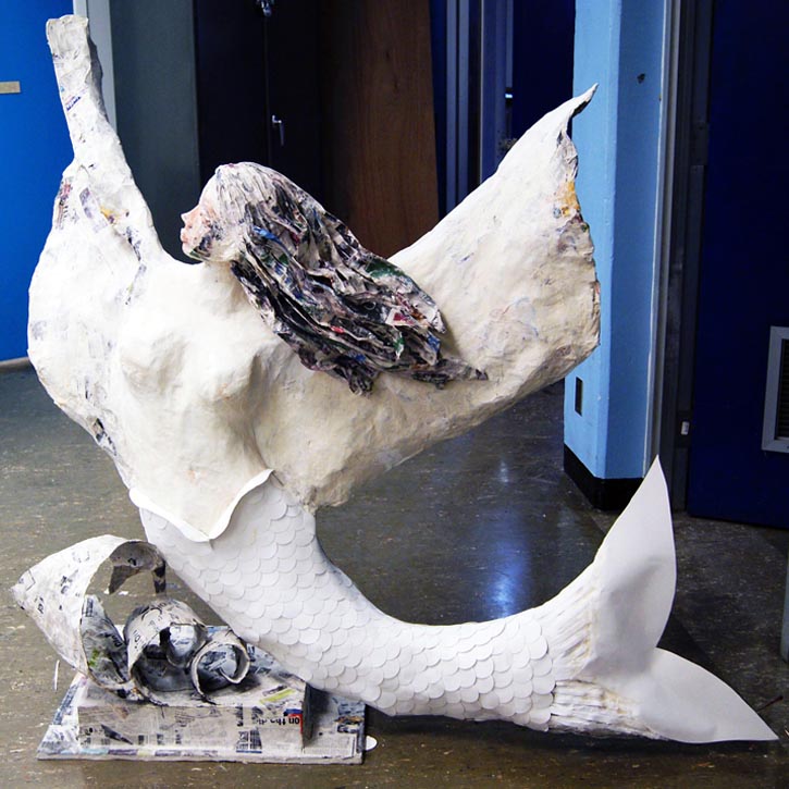 Paper Mache Sculpture Tara Gerke