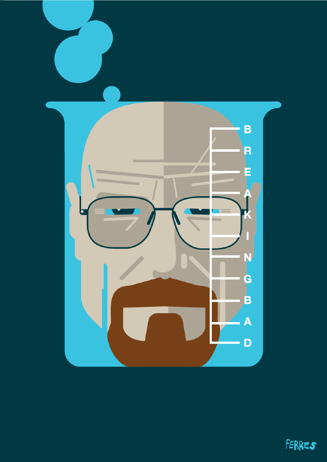 Breaking Bad Illustration - www.ferres.co.uk