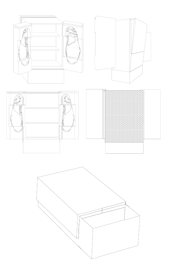 Nike "Ice Box" Shoe Box Sette Sharpness The Art of Darryl Sharp Jr.