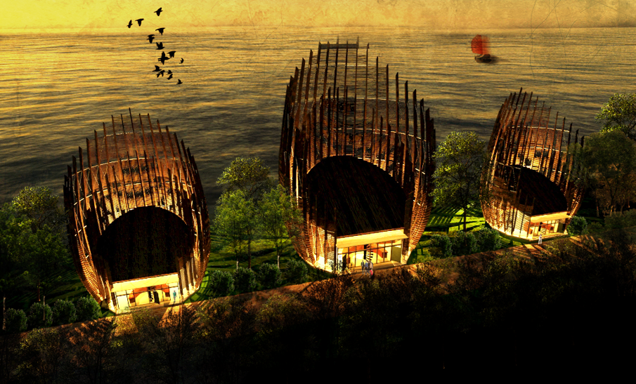 Jean Marie Tjibaou Cultural Center Ra 3d Jean Marie Tjibaou Cultural Center Ra 3d