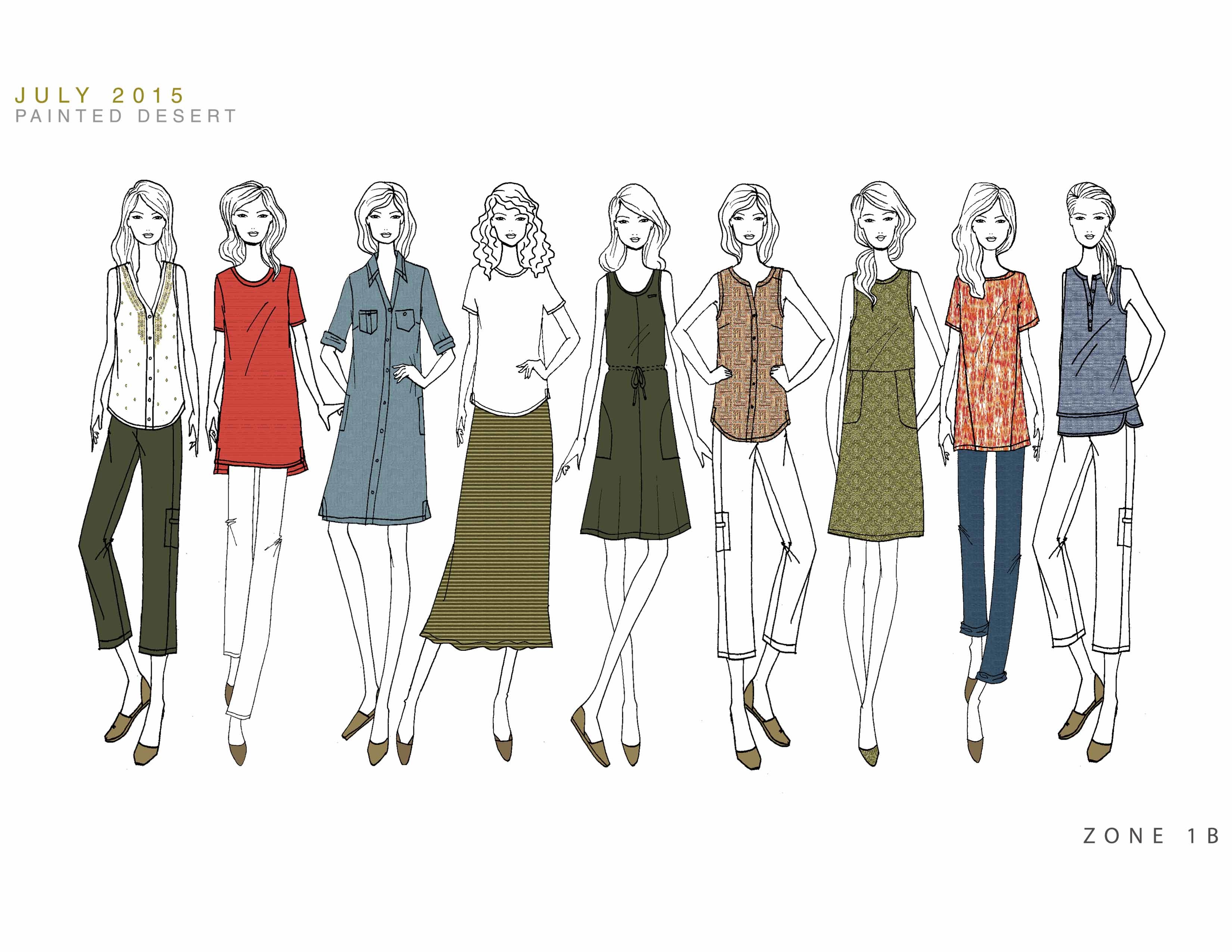 J.Jill Women's Apparel Summer Presentation Luciana Grimaldi