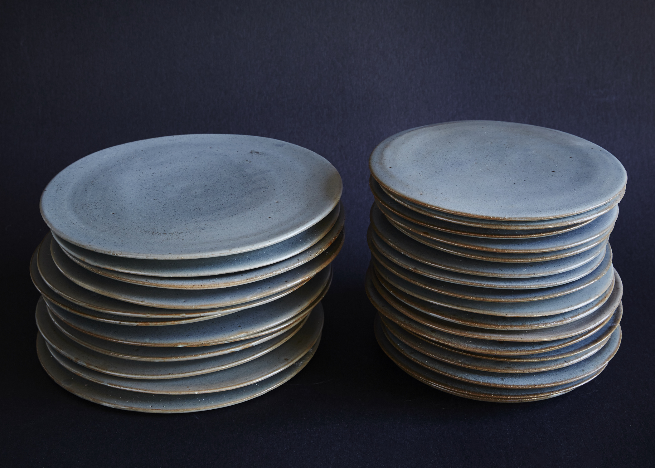 GREY PLATES Valerie Restarick