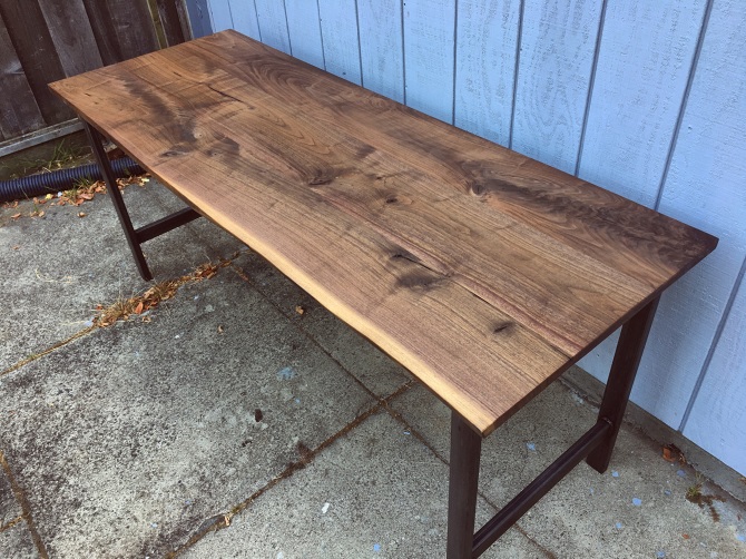 Black Walnut Desk Ambrose Woodworks