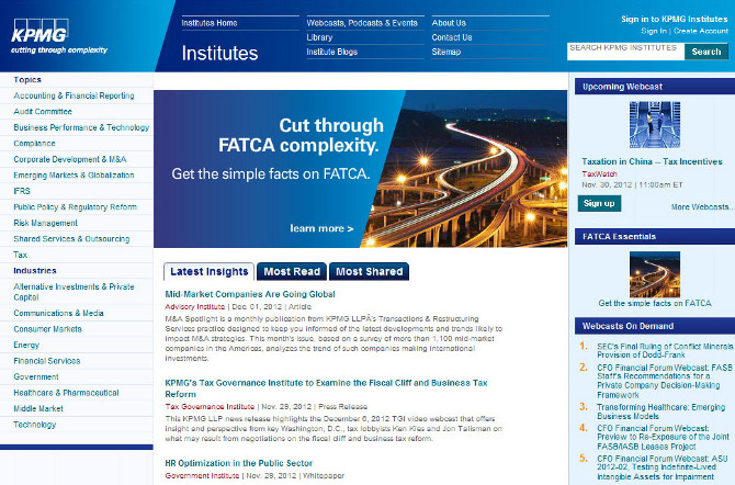 Kpmg Institutes Fatca Romaazzue
