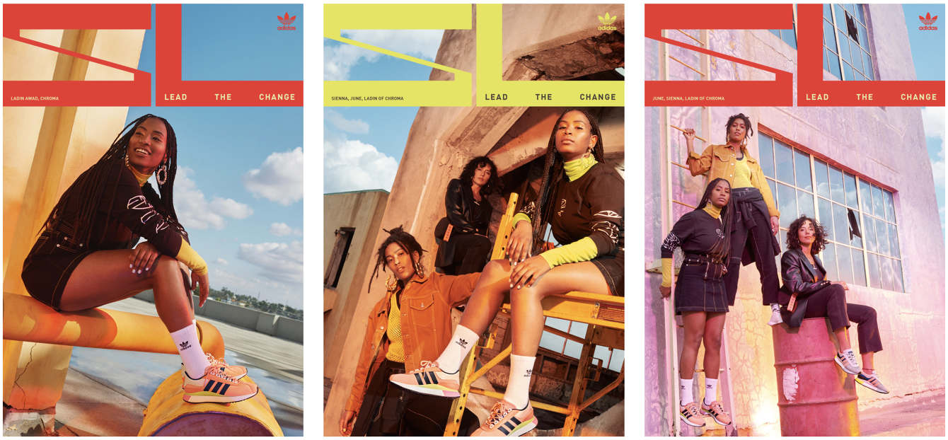Adidas originals advertising hotsell