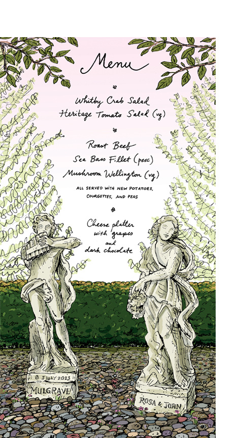Mulgrave Menu - JOANA AVILLEZ ILLUSTRATION