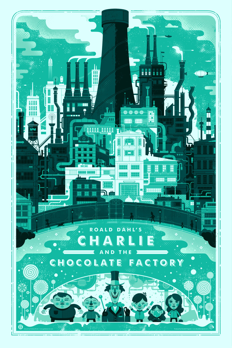 Charlie and the Chocolate Factory - Graham Erwin | Illustration and Design