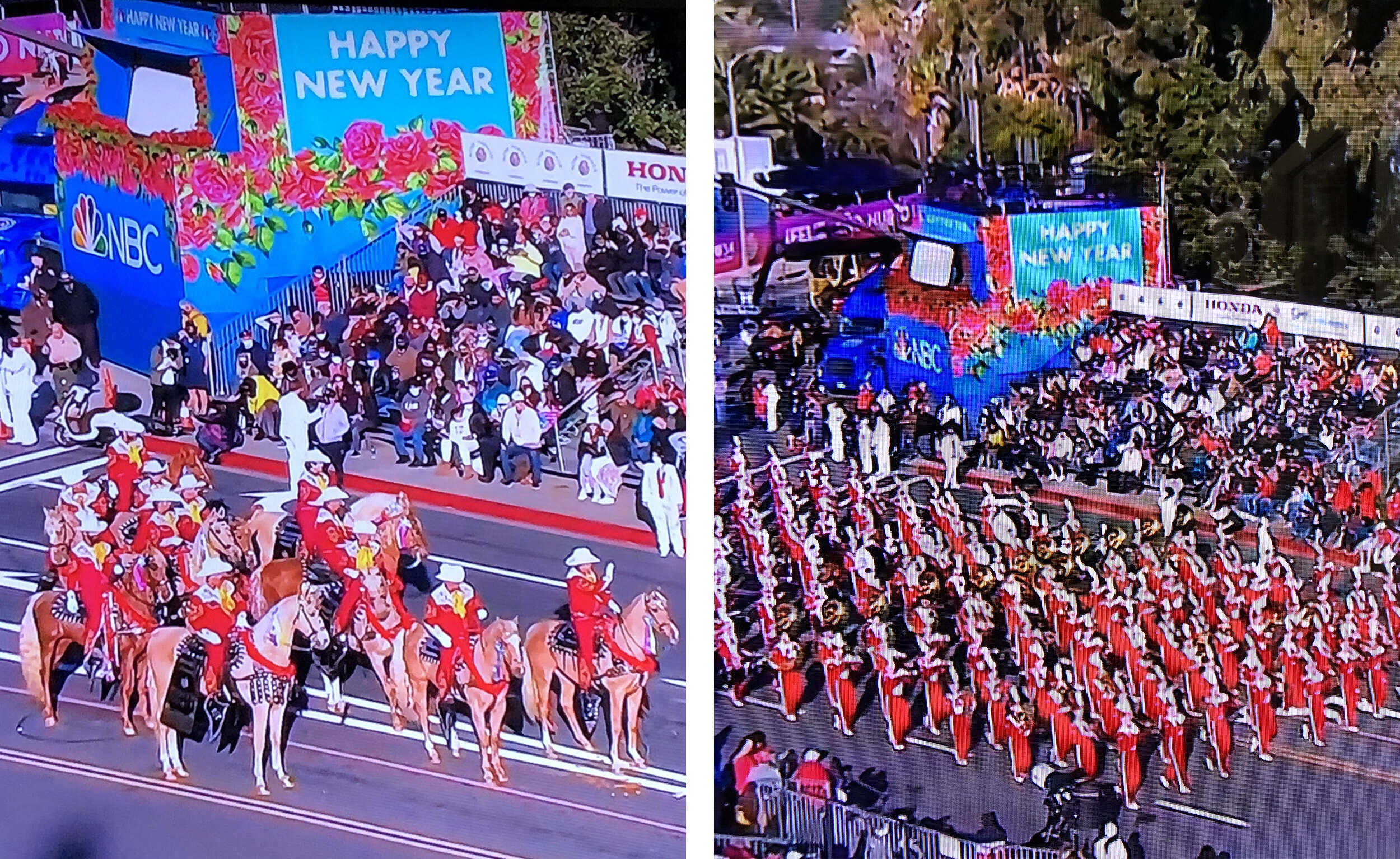 2022 Rose Parade // Broadcast Booth Bryn Baker Design