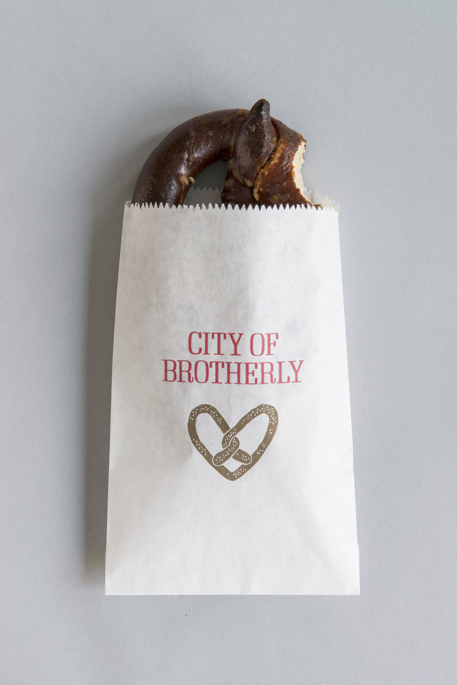 Pretzel bags Bird and Banner