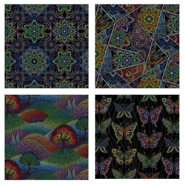 POINTILISM COLLECTION - Tiffany's Designs
