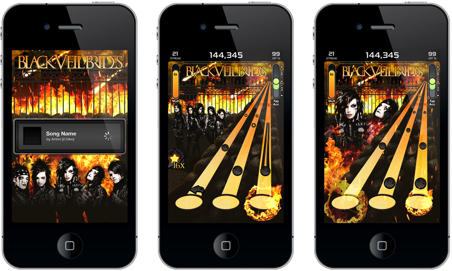 Tap Tap Revenge Themes DAportfolio