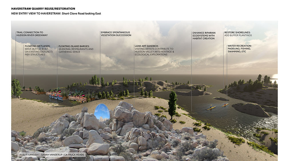 Haverstraw Quarry Gravel Pits Reuse Plan Julia Lines Wilson