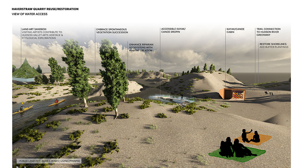 Haverstraw Quarry Gravel Pits Reuse Plan Julia Lines Wilson