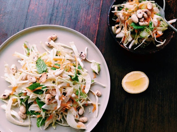 CABBAGE & FENNEL SALAD OSTRO