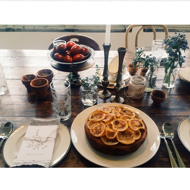 ORANGE OLIVE OIL CAKE OSTRO