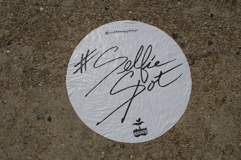 Selfie Spot Rotten Apple